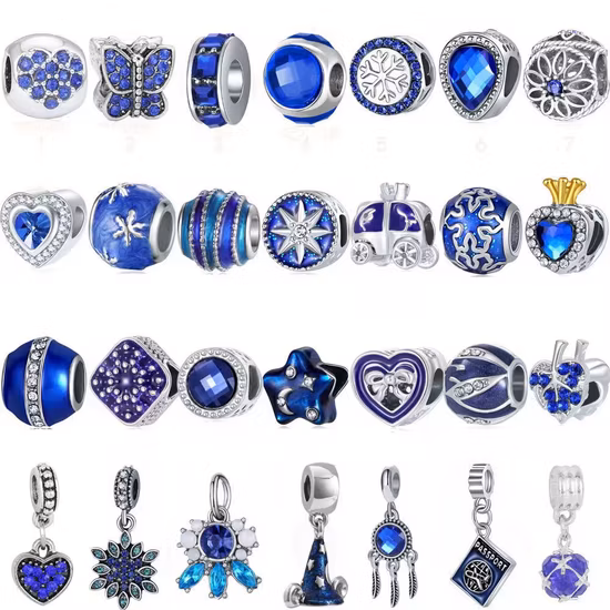 Perles métalliques colorées pendentifs en métal ensemble de bijoux à bricoler soi-même accessoire de bijoux à bricoler soi-même